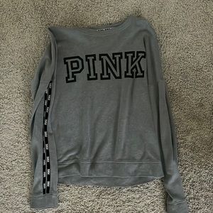 Pink crew neck